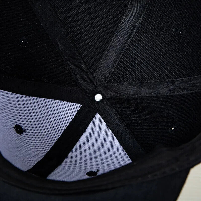 Chapeau noir sur noir d'Oakland Athletics A.