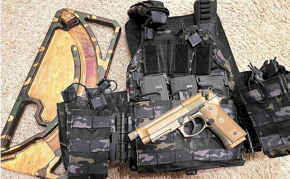 YAKEDA FAST Quick-release Plate Carrier. Battle Field, Military Tactical Vest.