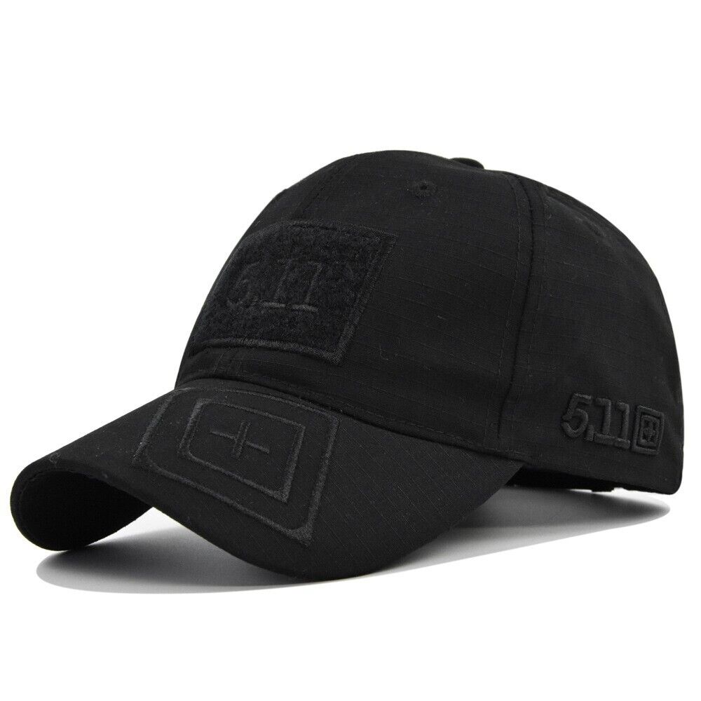 5.11 BLACK ON BLACK STYLE HAT.