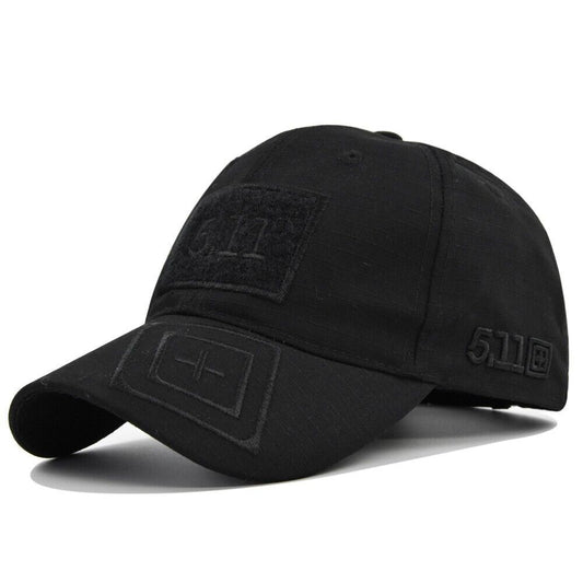 5.11 CHAPEAU DE STYLE NOIR SUR NOIR.