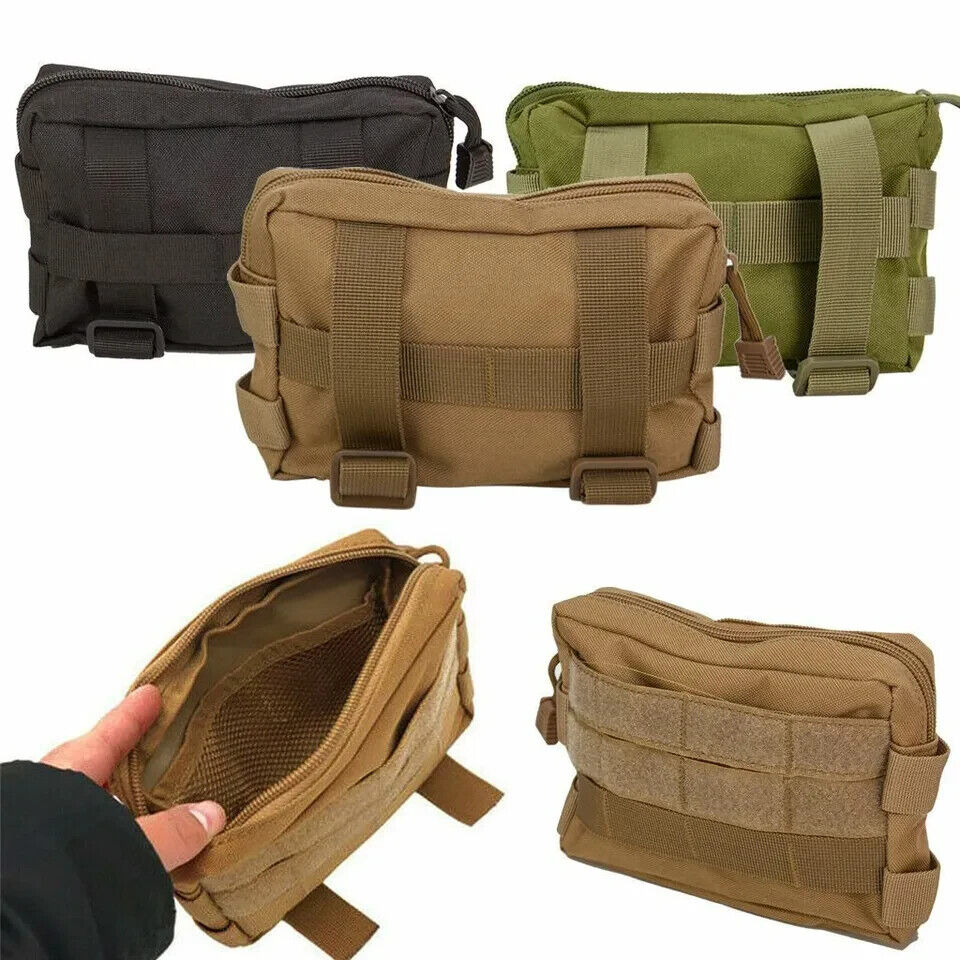Utility Tactical Molle Pouch. EDC Multi-purpose Pouch with molle straps.