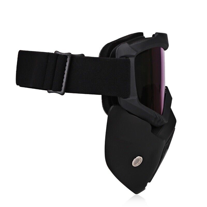 MOTO/PAINTBALL/AIRSOFT - MASQUE MODULAIRE DÉTACHABLE.