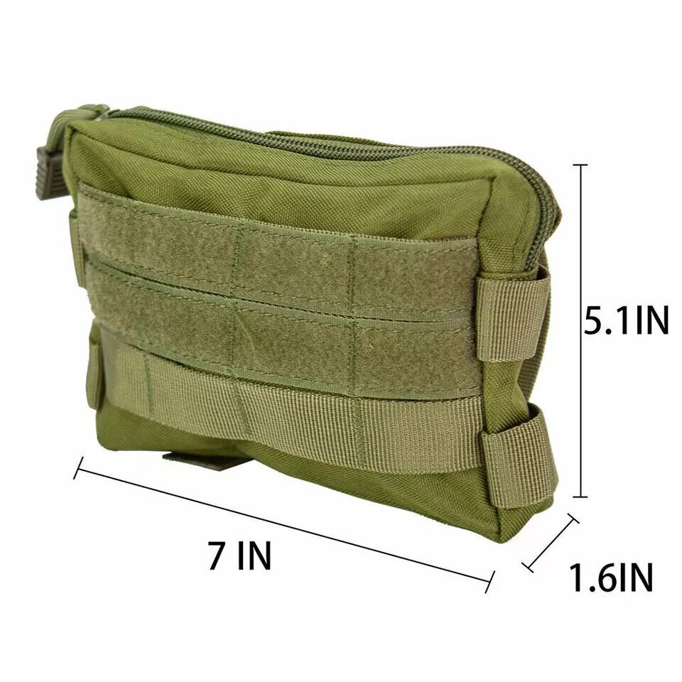 Utility Tactical Molle Pouch. EDC Multi-purpose Pouch with molle straps.