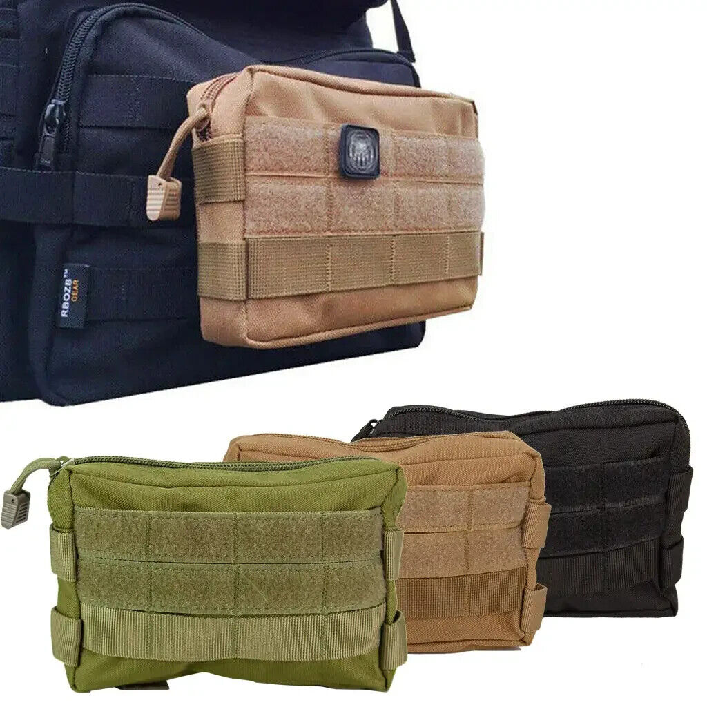 Utility Tactical Molle Pouch. EDC Multi-purpose Pouch with molle straps.