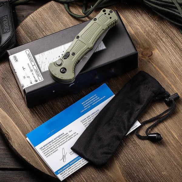 Spring Loaded Drop Point Pocket Knife