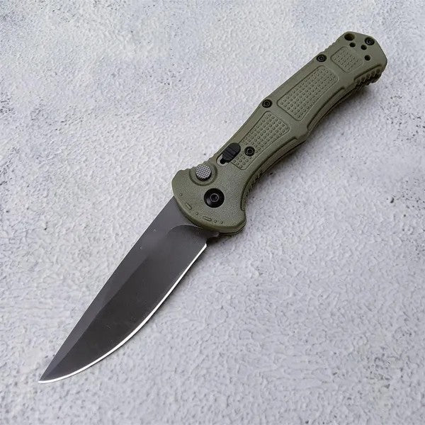 Spring Loaded Drop Point Pocket Knife