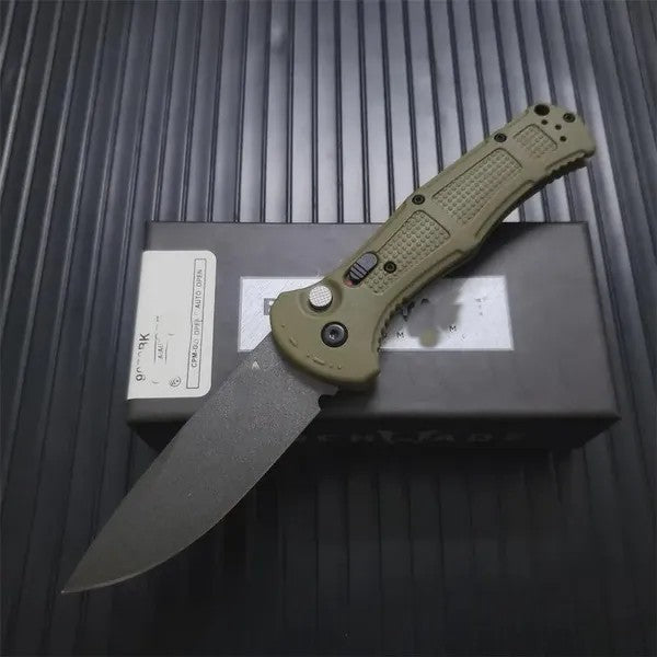 Spring Loaded Drop Point Pocket Knife