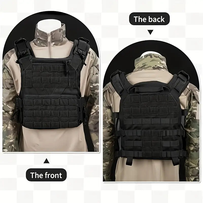 Kesons Green Quick release Heavy Duty Tactical Plate Carrier