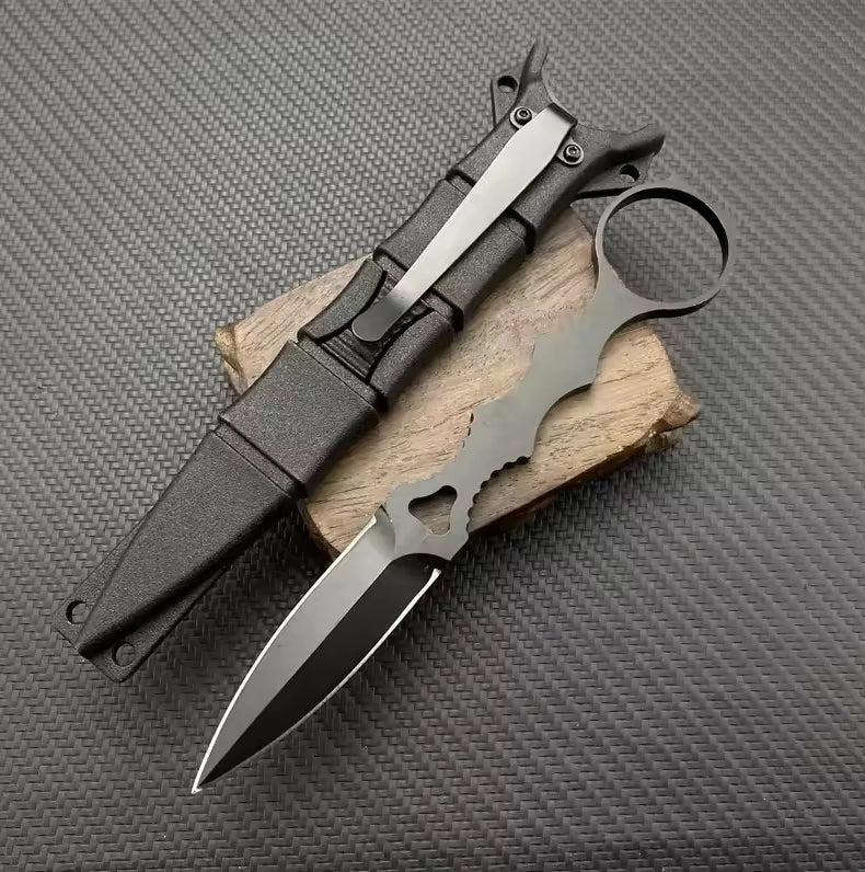 BM 176 SOCP Dagger with Logo D2 Fixed Blade w/ Sheath. Black or Red Choice.