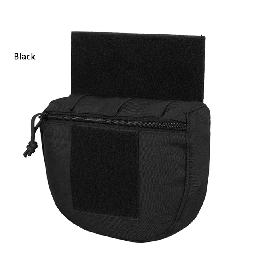 ARTEX Tactical Plate Carrier Drop Dump Pouch in Black.