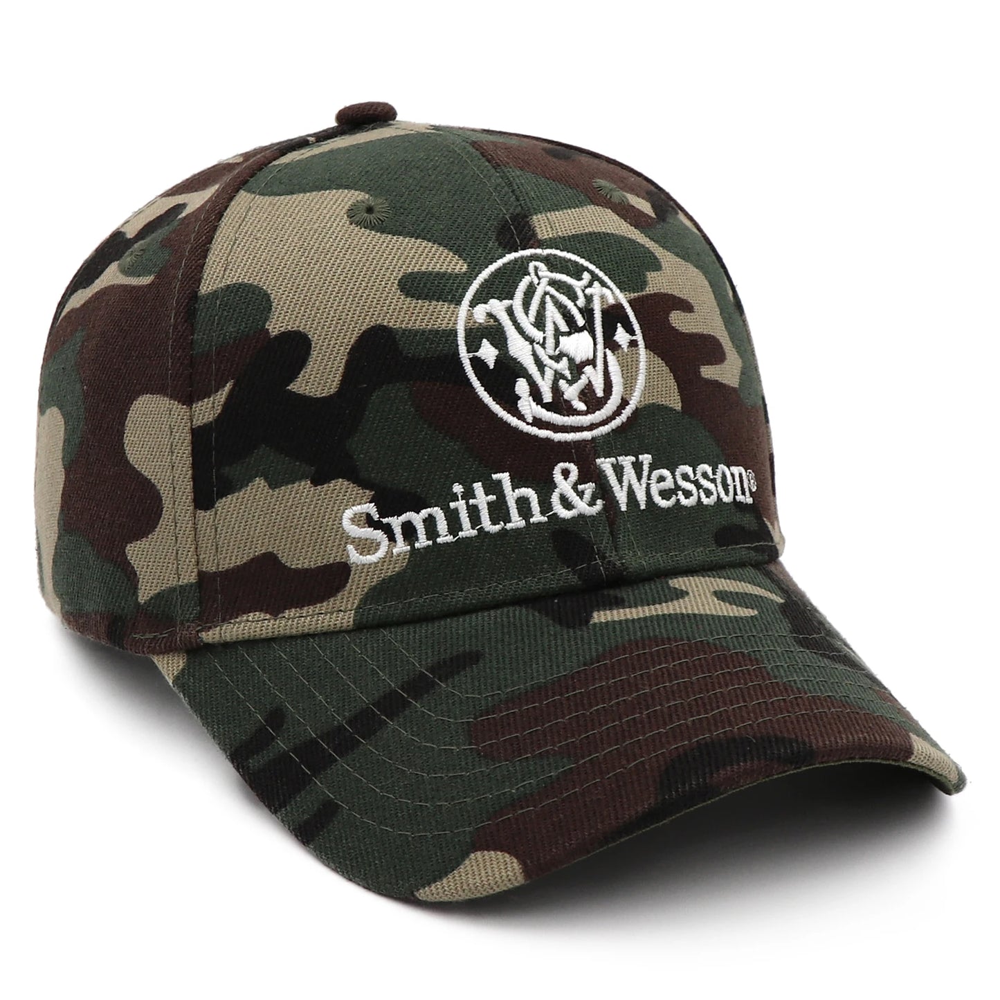 CHAPEAU CAMOUFLAGE DE STYLE SMITH &amp; WESSON.