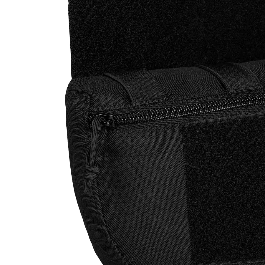 ARTEX Tactical Plate Carrier Drop Dump Pouch in Black.