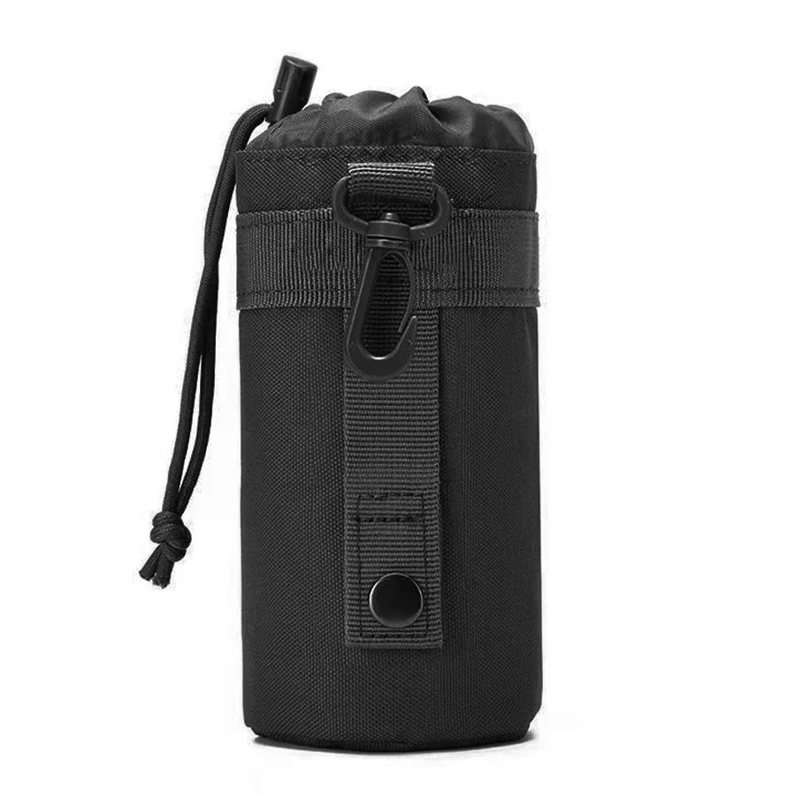 BLACK MOLLE WATER BOTTLE POUCH
