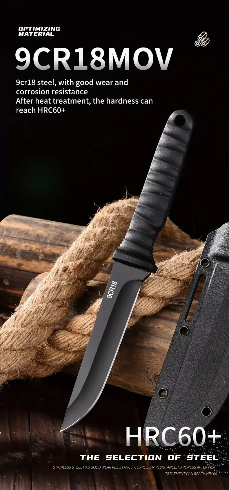 The Scout Fixed Blade Knife