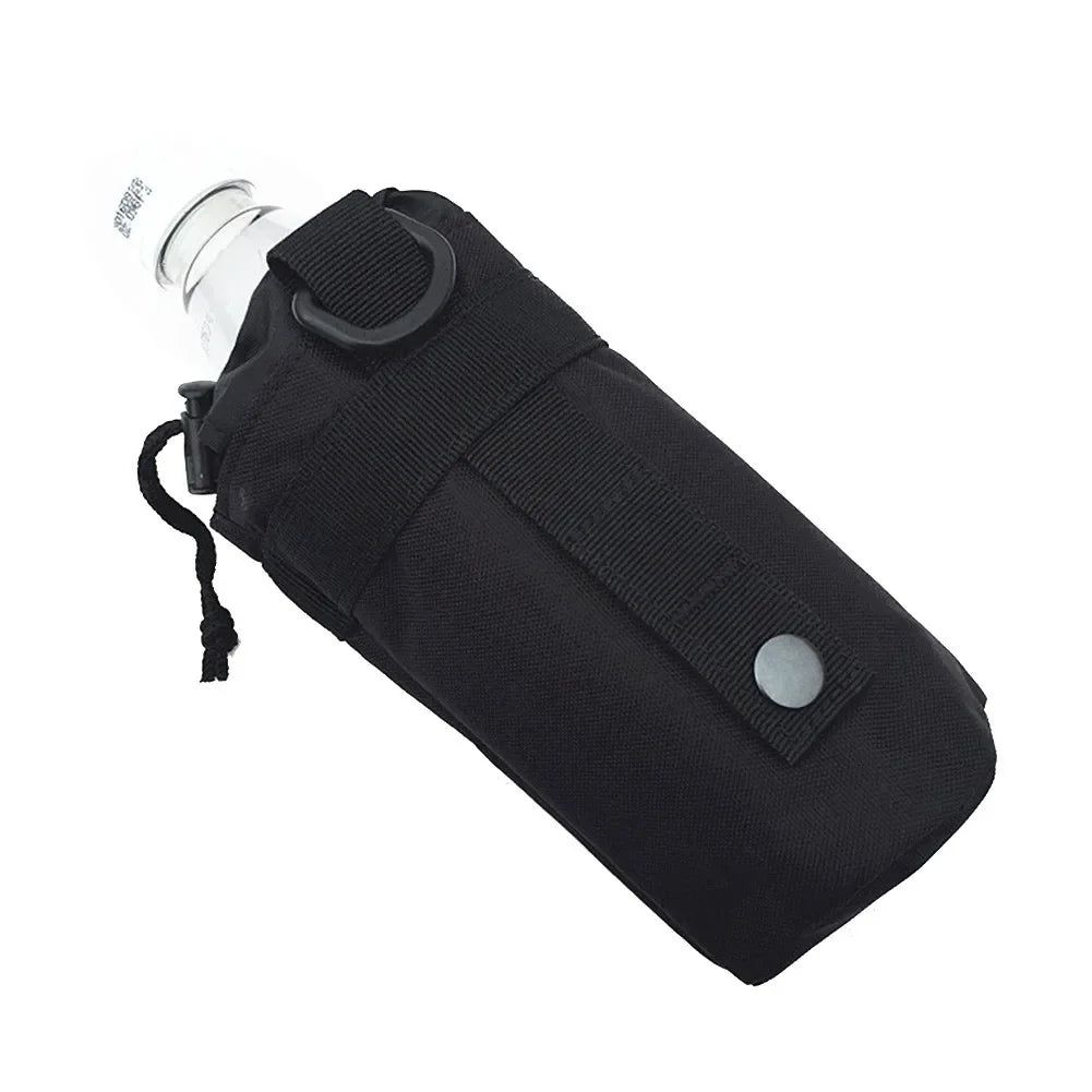 BLACK MOLLE WATER BOTTLE POUCH