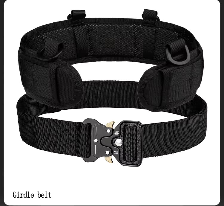 Battle Belt Combo. Nylon Belt w/Metal Buckle and Nylon Padded Outer Battle Belt.