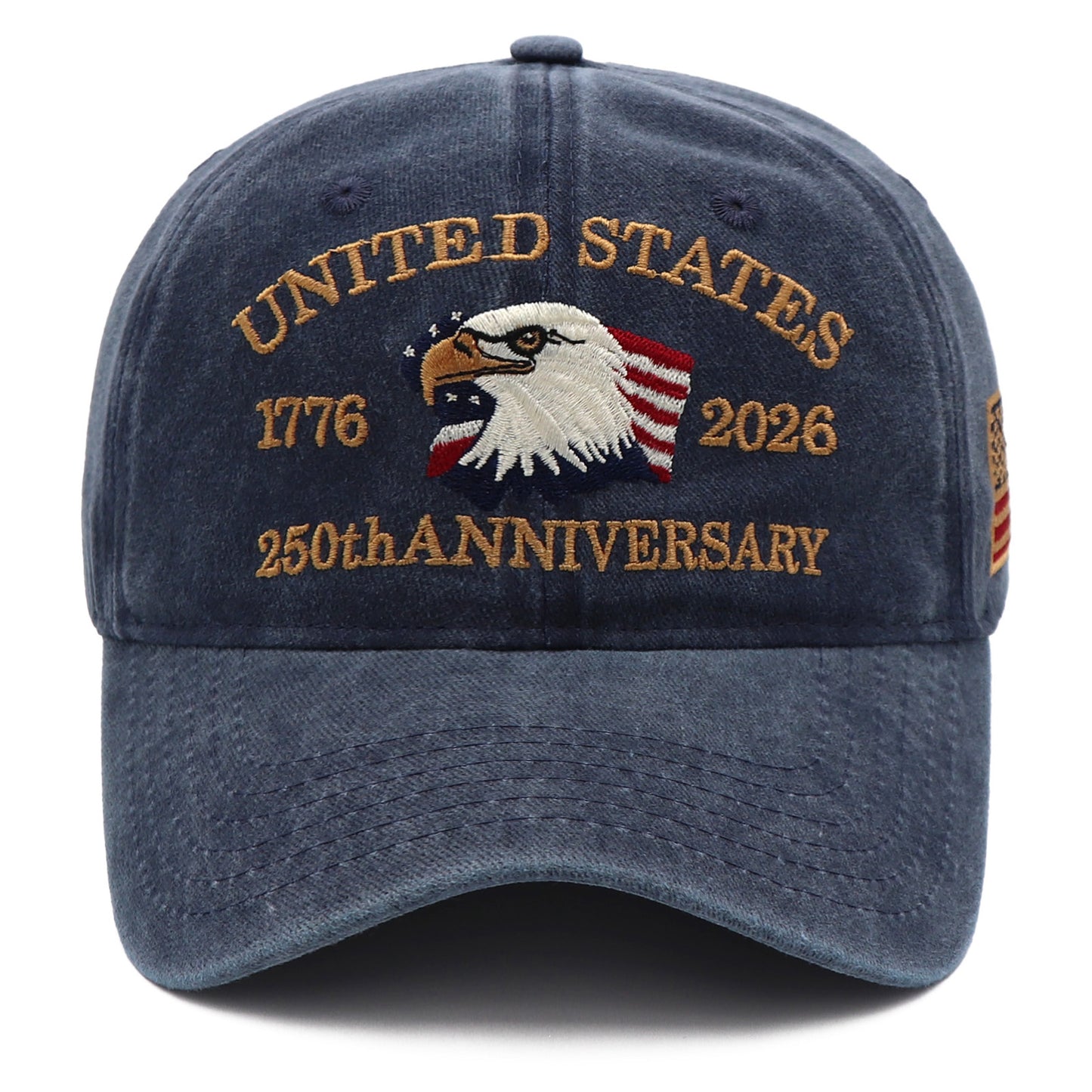 United States of America 250th Anniversary Embroidered Hat 1776-2026
