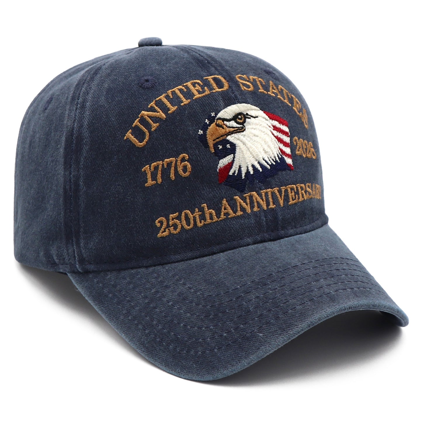 United States of America 250th Anniversary Embroidered Hat 1776-2026