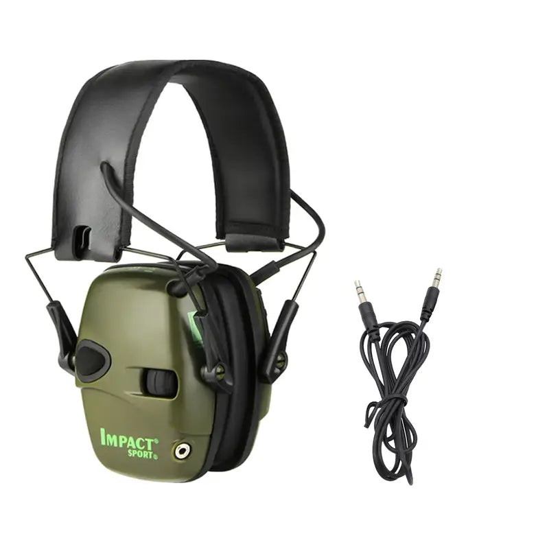Shooting Earmuffs with Carrying Case & AUX Cable. 22db Electronic Volume control