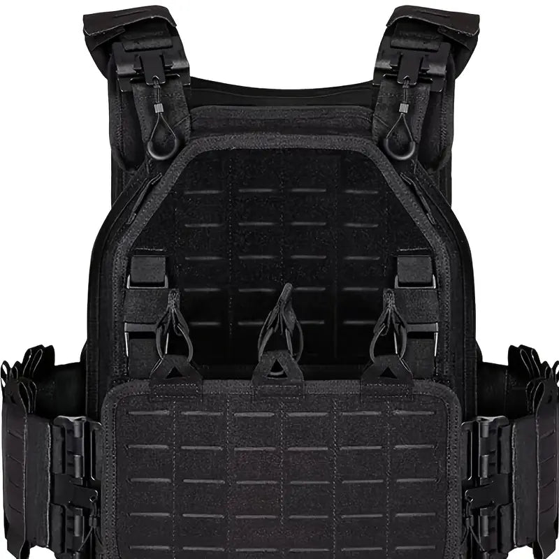 Tactical Plate Carrier 6094A. Quick Release, Lightweight, Heavy Duty, 1000D Nylon