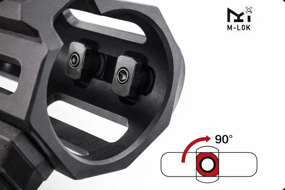 10 PCS M-Lok Rail Mount Screws & T-Nut Complete Replacement Sets. FREE SHIPPING