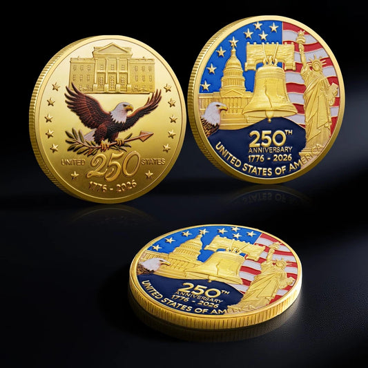 250th Anniversary Commemorative Coin Sealed In Protective Case.