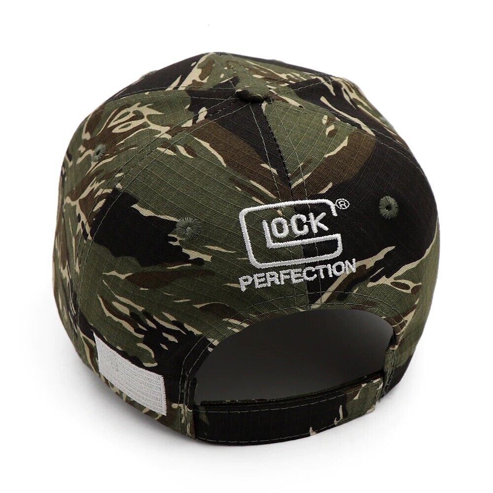 GLOCK PERFECTION TIGER CAMO STYLE CAP.