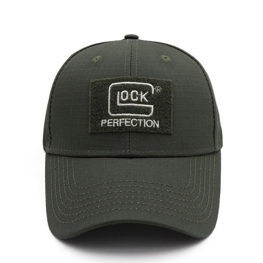 CASQUETTE DE STYLE VERT ARMÉE GLOCK PERFECTION.