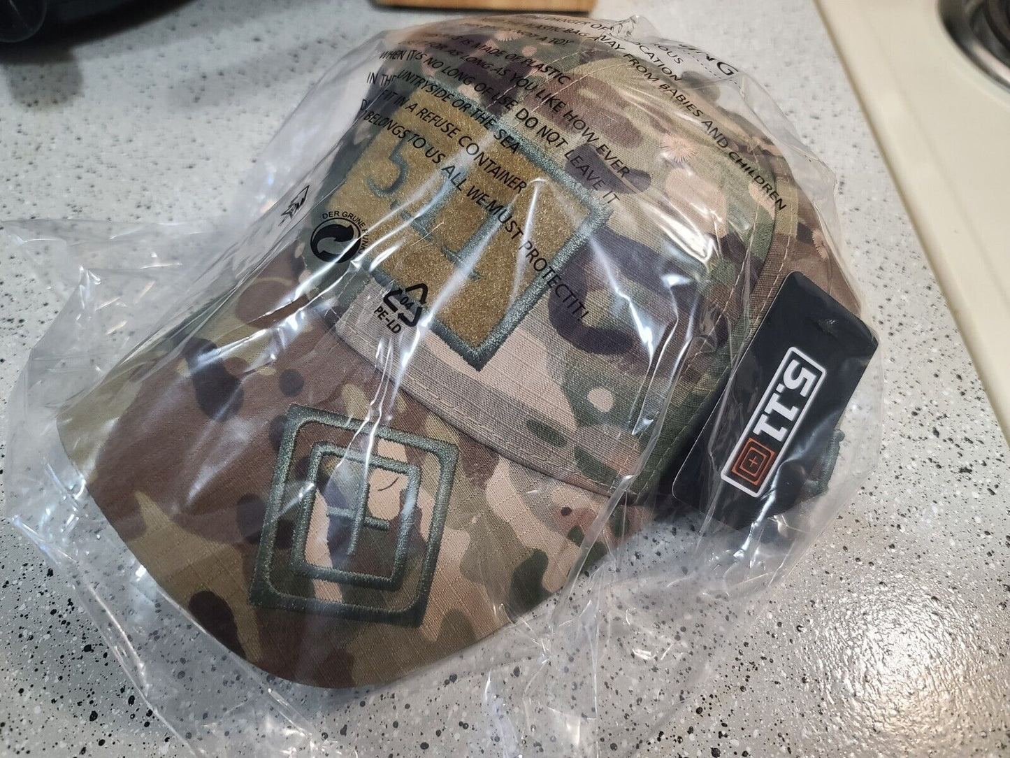 5.11 STYLE CP CAMO PATCH HAT.