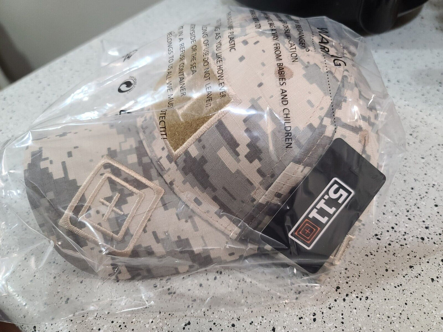 5.11 STYLE ACU DIGITAL CAMO PATCH HAT
