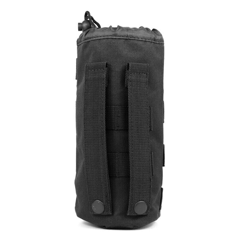 BLACK MOLLE WATER BOTTLE POUCH