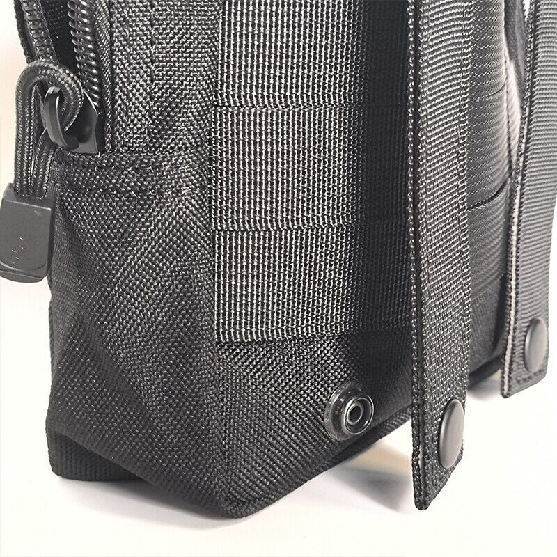 BLACK TACTICAL MOLLE EDC MULTI-PURPOSE POUCH