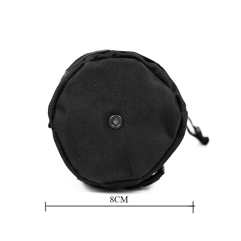 BLACK MOLLE WATER BOTTLE POUCH