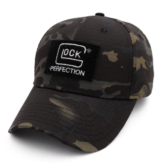 CASQUETTE GLOCK PERFECTION NOIRE STYLE CAMO