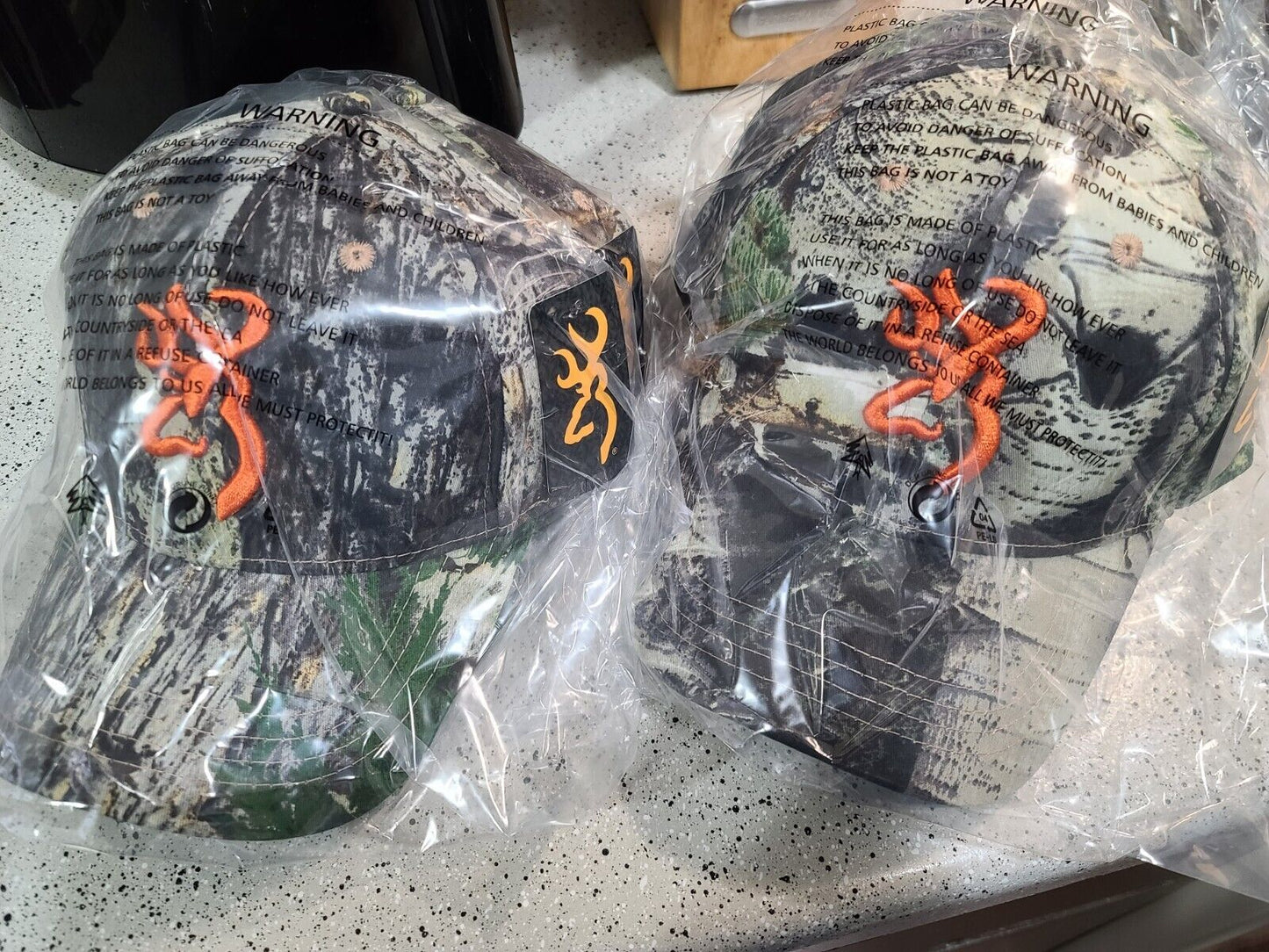 BROWNING REALTREE MOSSY OAK 7 CAMO HATS