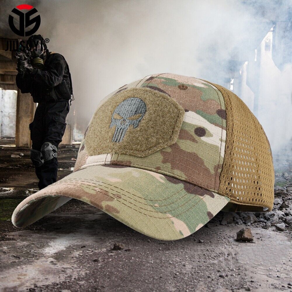 CP CAMO PUNISHER OPERATORS HAT.