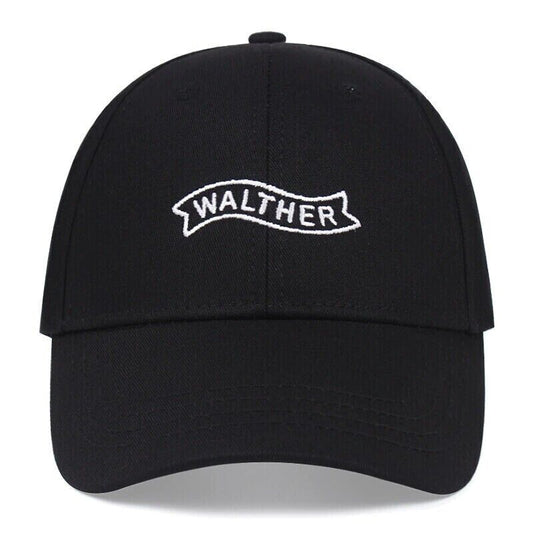 CHAPEAU NOIR DE STYLE WALTHER ARMS.