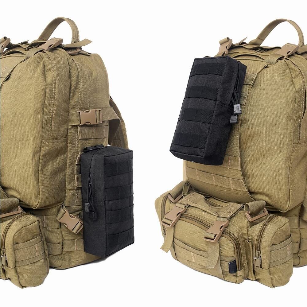 BLACK MOLLE EDC MULTI-PURPOSE POUCH