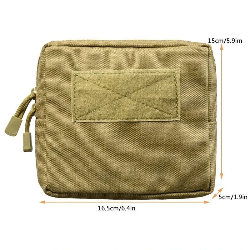 POCHETTE POLYVALENTE LARGE FDE/TAN MOLLE IFAK/EDC