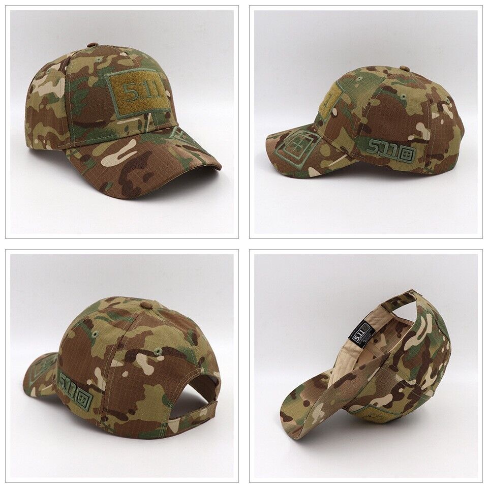 5.11 STYLE CP CAMO PATCH HAT.