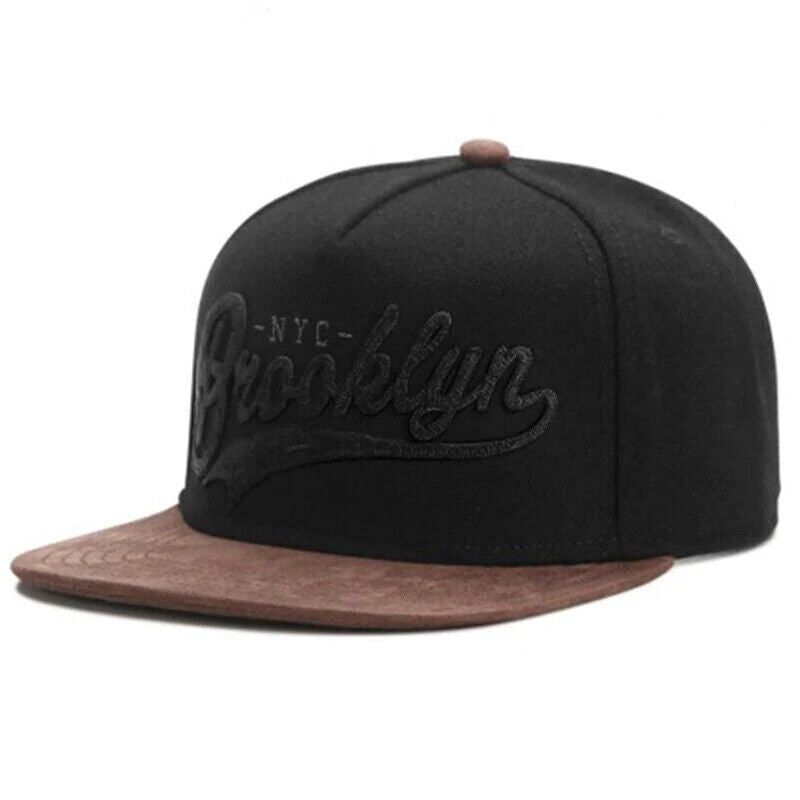 NEW YORK CITY- BROOKLYN Casquette de baseball réglable brodée 3D 