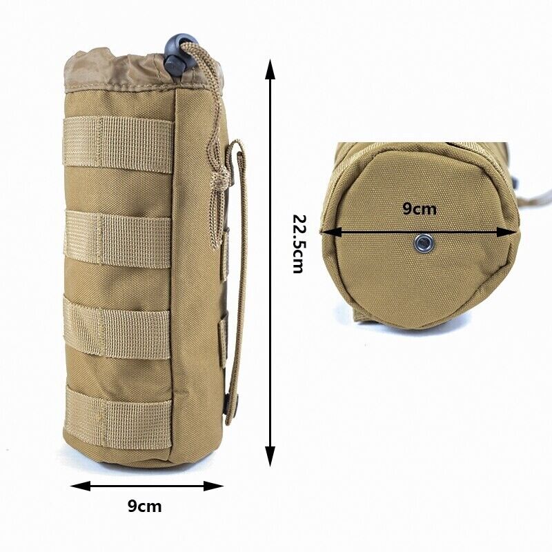 FDE MOLLE WATER BOTTLE POUCH