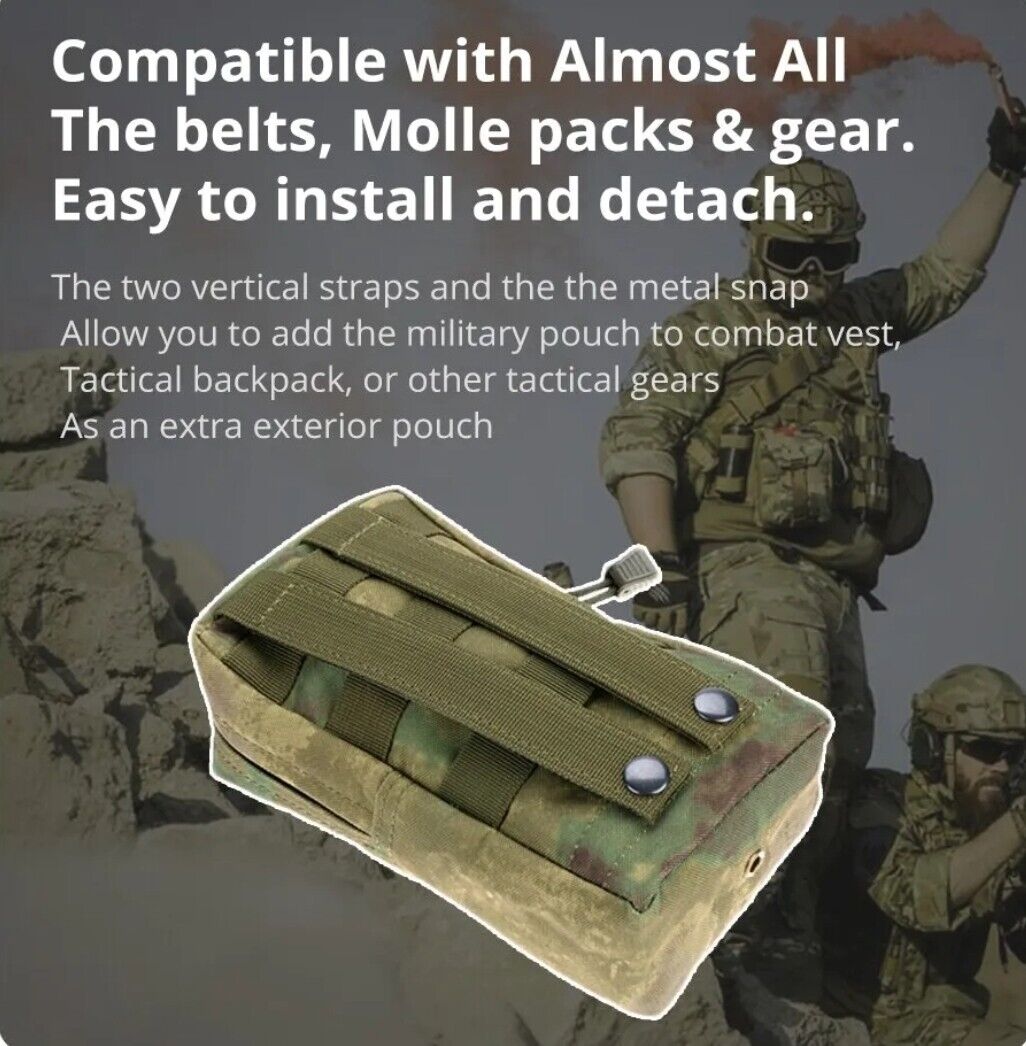 ATACS FG CAMO TACTICAL MOLLE POUCH