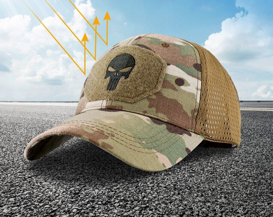 CP CAMO PUNISHER OPERATORS HAT.