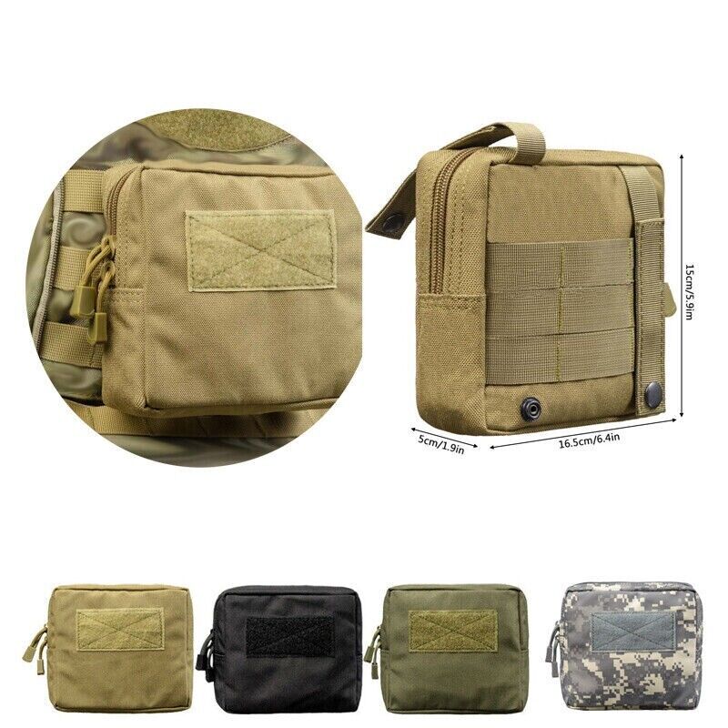 POCHETTE POLYVALENTE LARGE FDE/TAN MOLLE IFAK/EDC