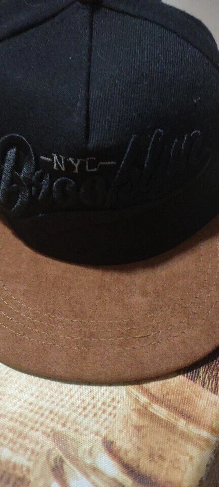 NEW YORK CITY- BROOKLYN Casquette de baseball réglable brodée 3D 