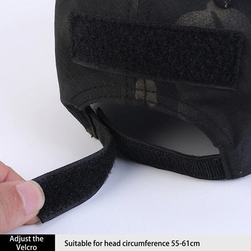 BLACK MILITARY OPERATORS HAT
