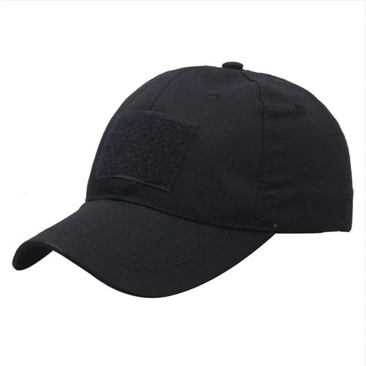 BLACK MILITARY OPERATORS HAT