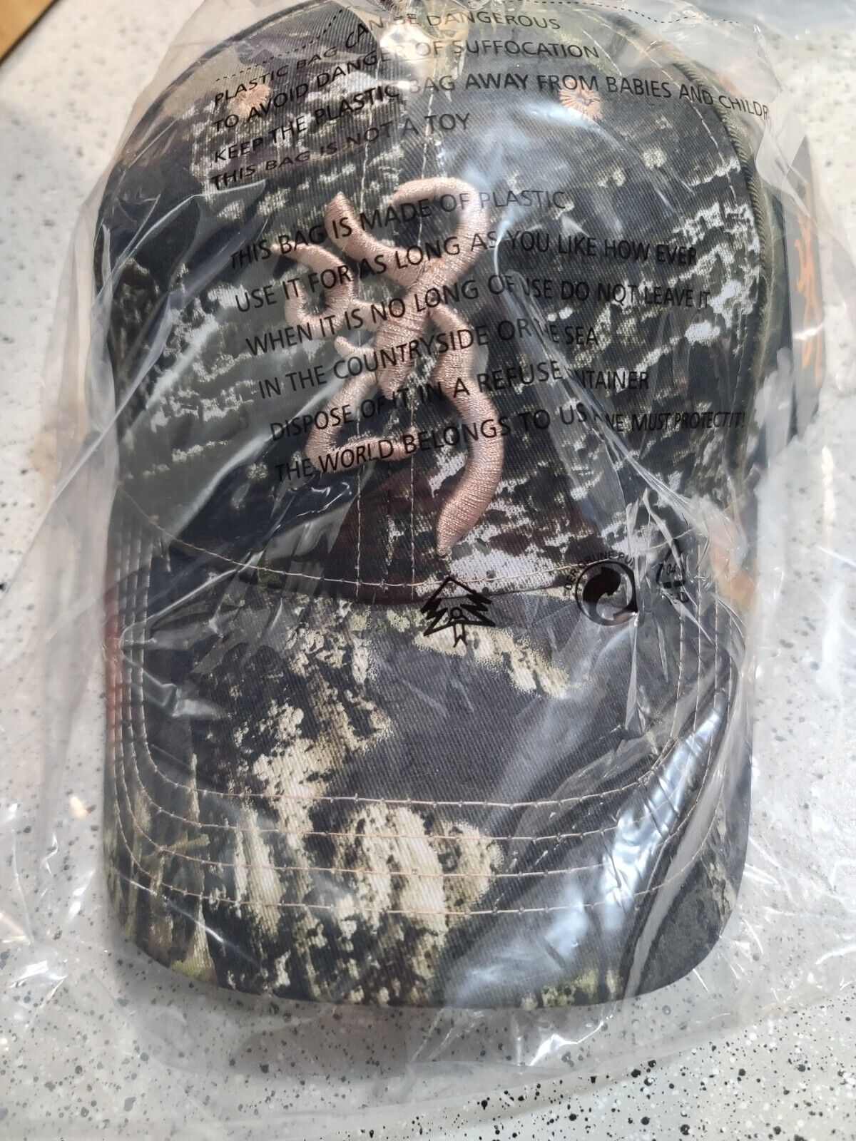 BROWNING REALTREE MOSSY OAK 5 CAMO HATS