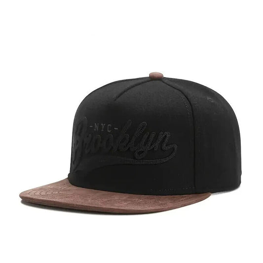 NEW YORK CITY- BROOKLYN Casquette de baseball réglable brodée 3D 